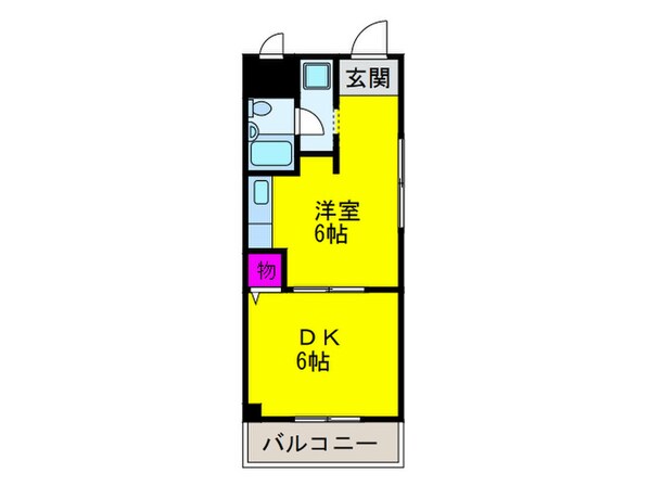 コ－ポ大一興産の物件間取画像